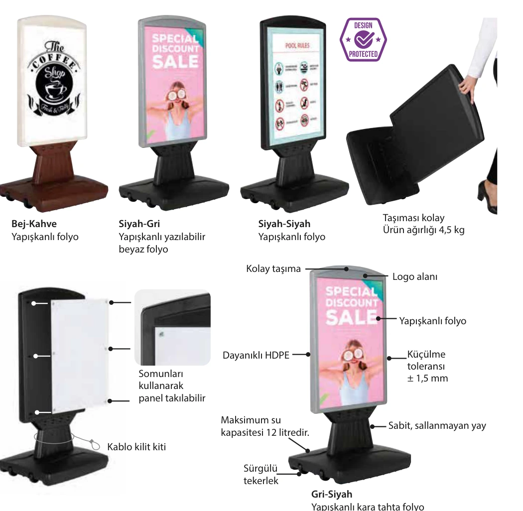 Flex Board 2 ürün detayları