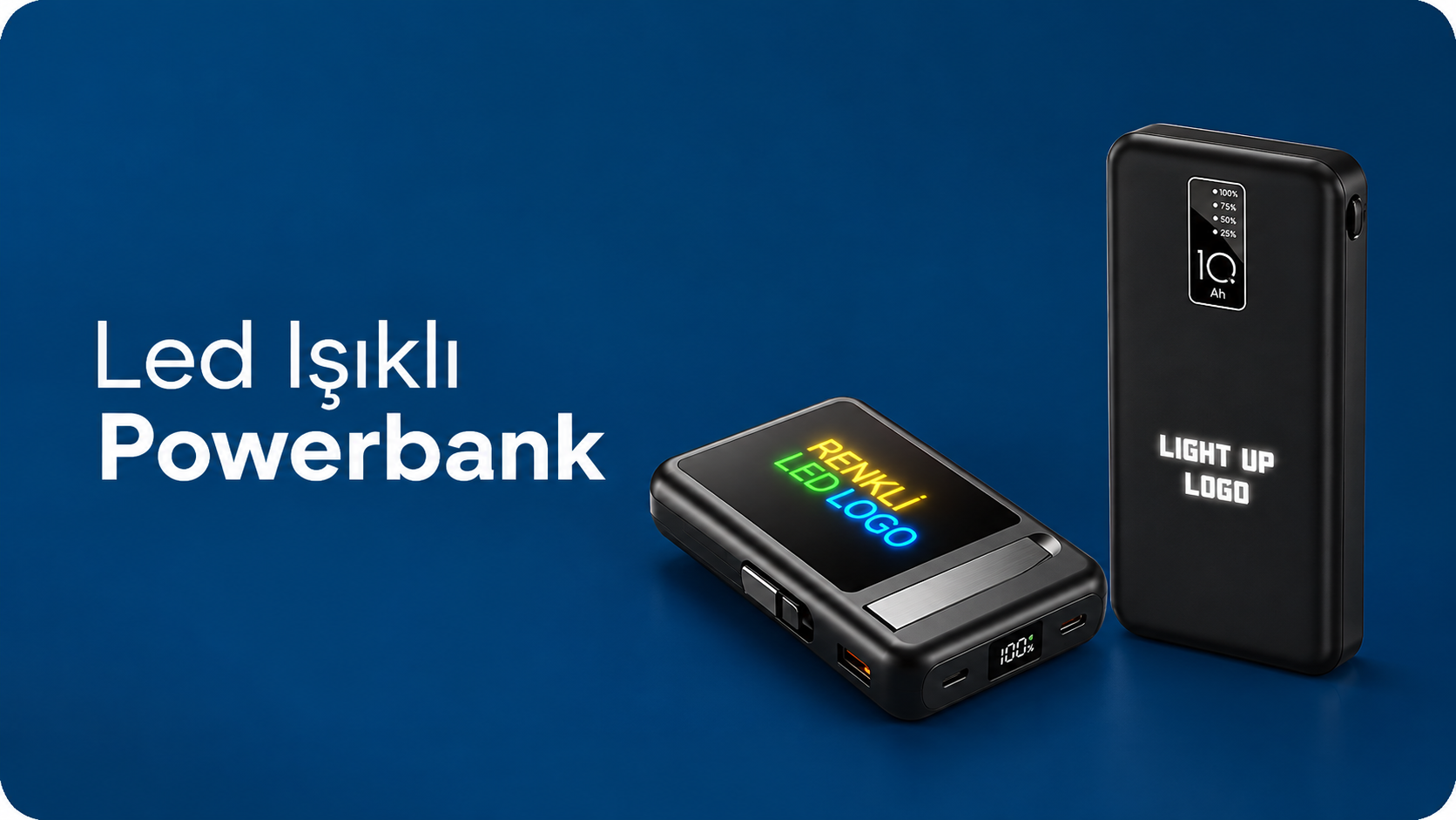 Led Işıklı Powerbank