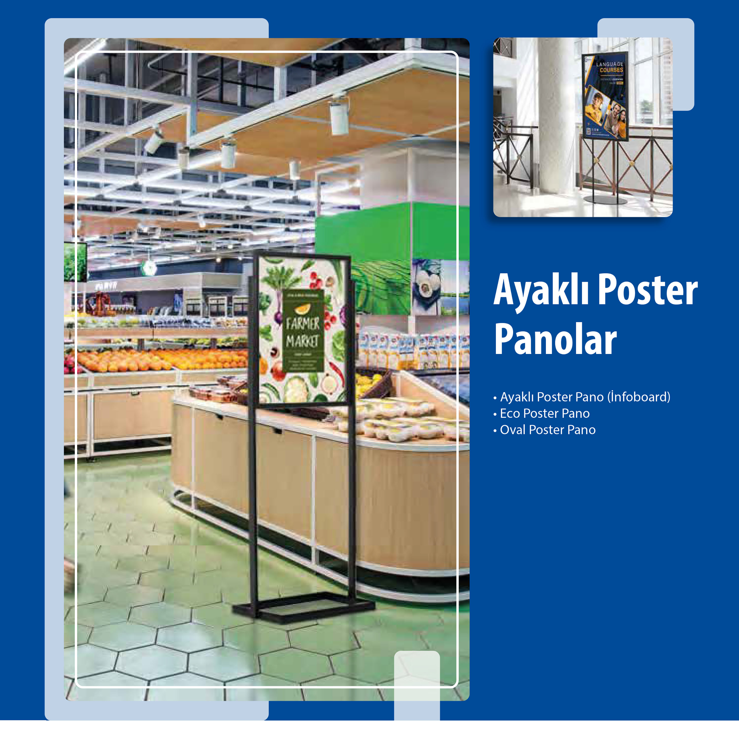 Ayaklı Poster Panolar