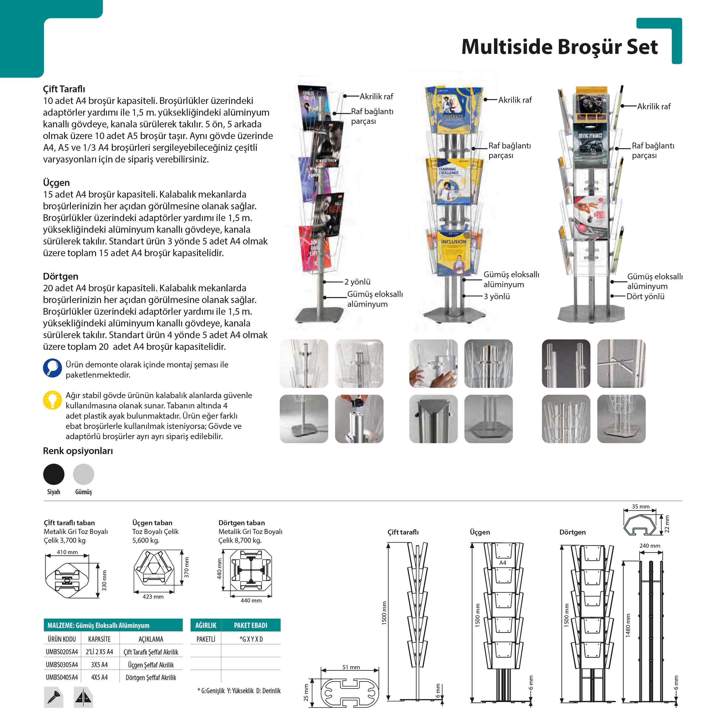 Multiside Broşür Set