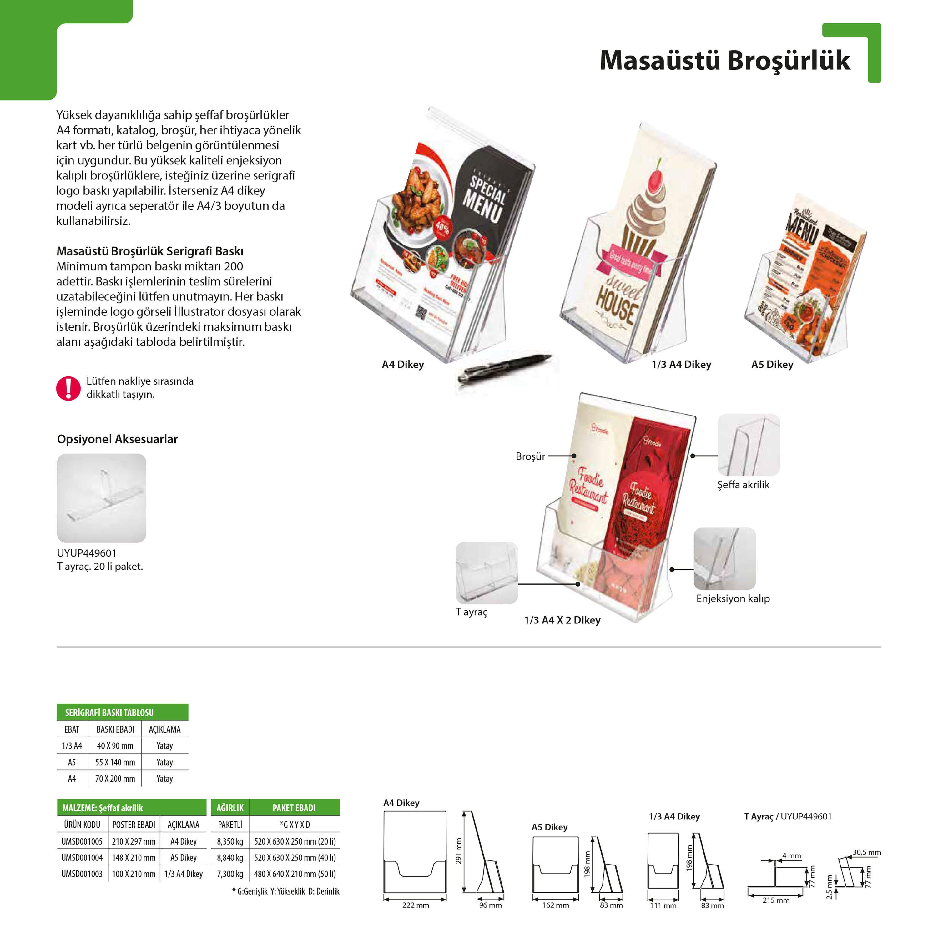 Masaüstü Broşürlük
