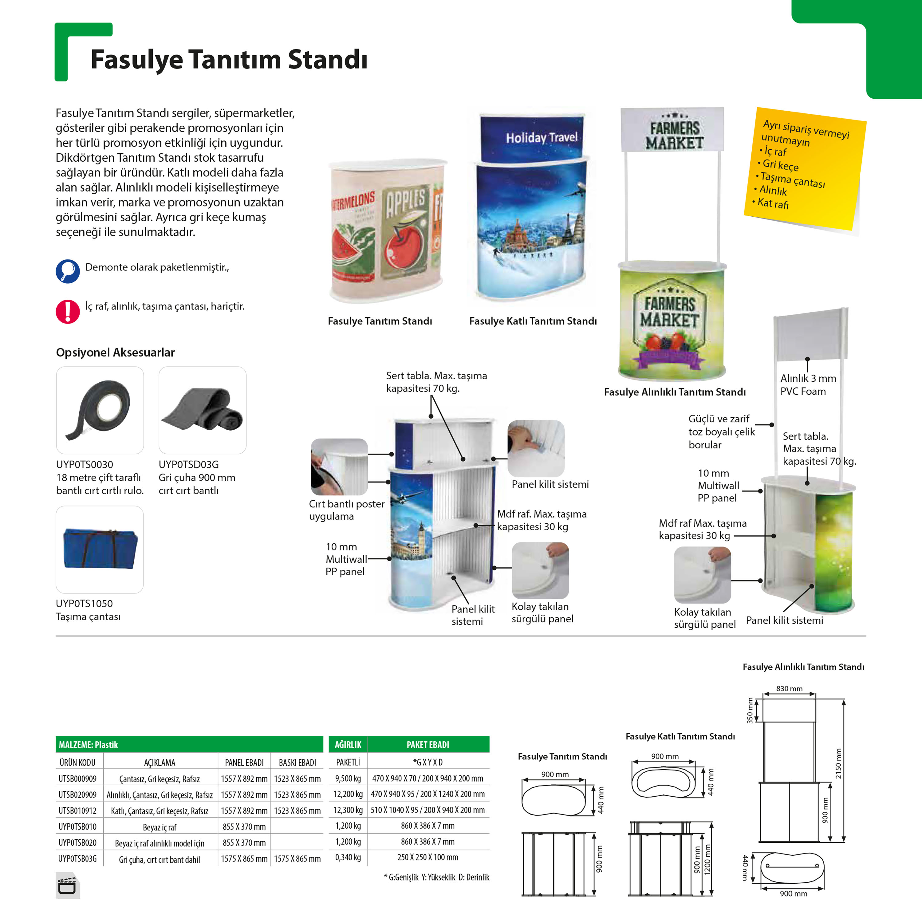 Fasulye Tanıtım Standı