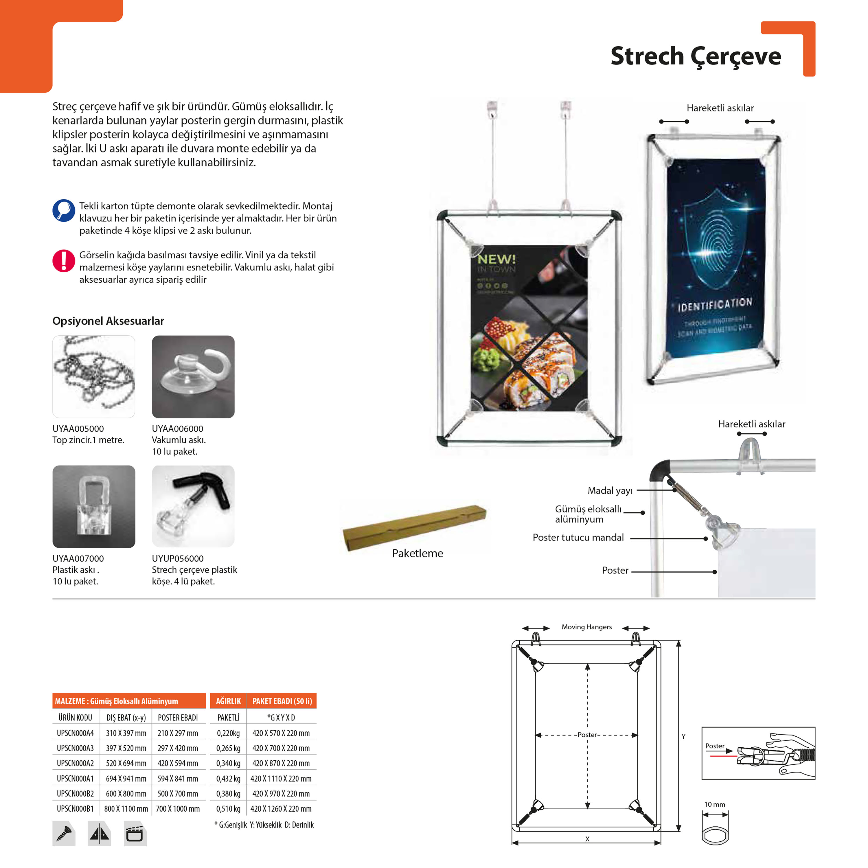 Stretch Çerçeve