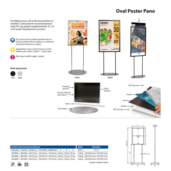 Oval Poster Pano