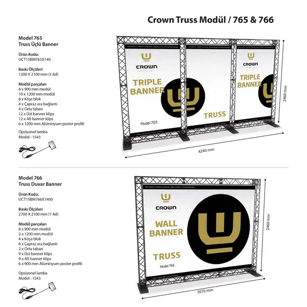 Crown Truss Modül 765 766