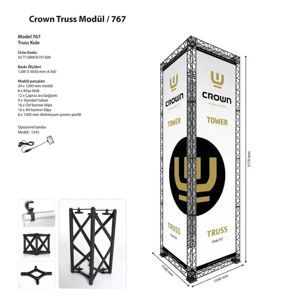 Crown Truss Modül 767
