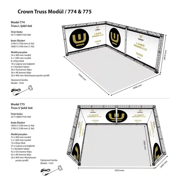 Crown Truss Modül 774 775