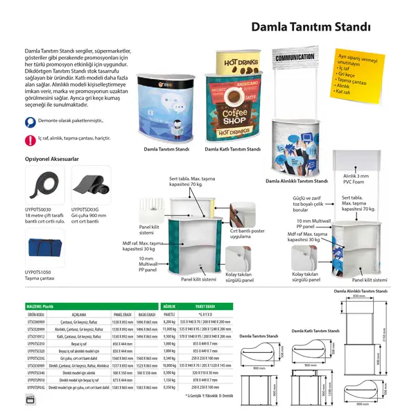 Damla Tanıtım Standı