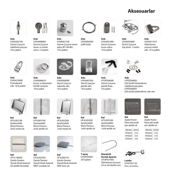 Aksesuarlar 1