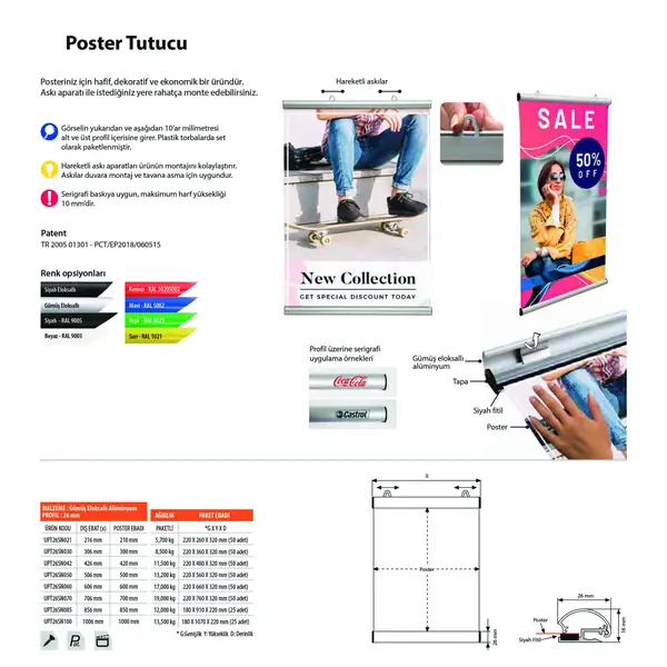 Poster Tutucu