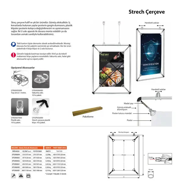 Stretch Çerçeve
